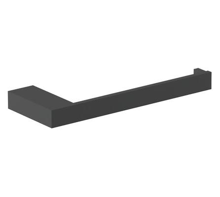 Portarrollos reserva acero inox negro Corinto